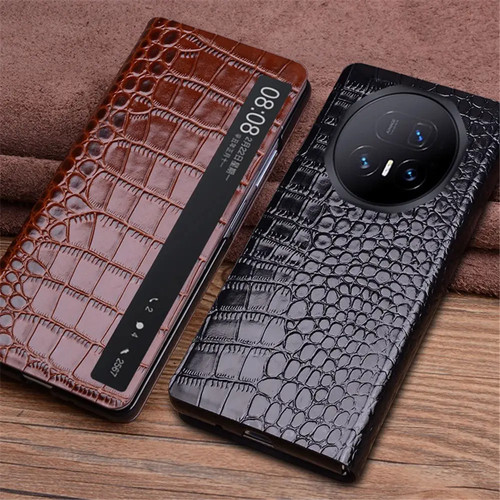 Custodia flip vera pelle honor - pelle,